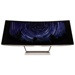 HP Envy Curved 34c Quad-HD IPS Media Monitor with Volume Remote, 34